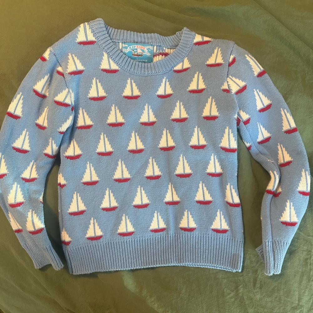 Kiel James Patrick Sailboat Sweater (Kids)